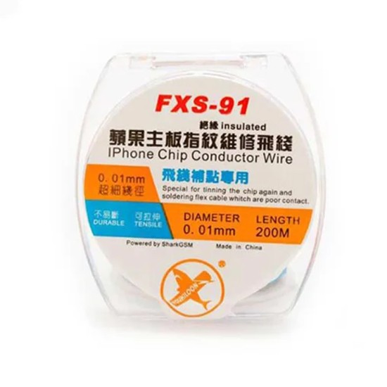 FXS-91 IPHONE CHIP CONDUCTOR WIRE Y-0.01MM